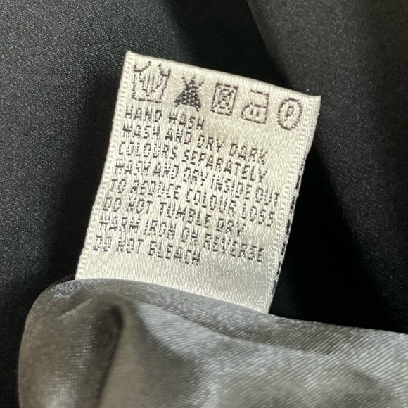 Boden 100% Silk Women’s Jewel Neck Shift Dress in Black Size 8 - Picture 9 of 9